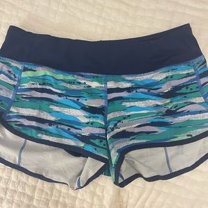 Lululemon Speed Shorts Size 6